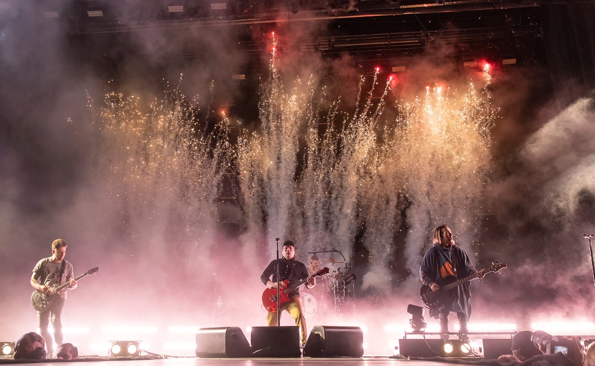 In photos Fall Out Boy brings So Much For (Tour) Dust trek to Los Angeles