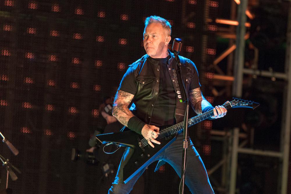 Metallica's James Hetfield Fell in a Stage Trapdoor, Kept Playing Anyway