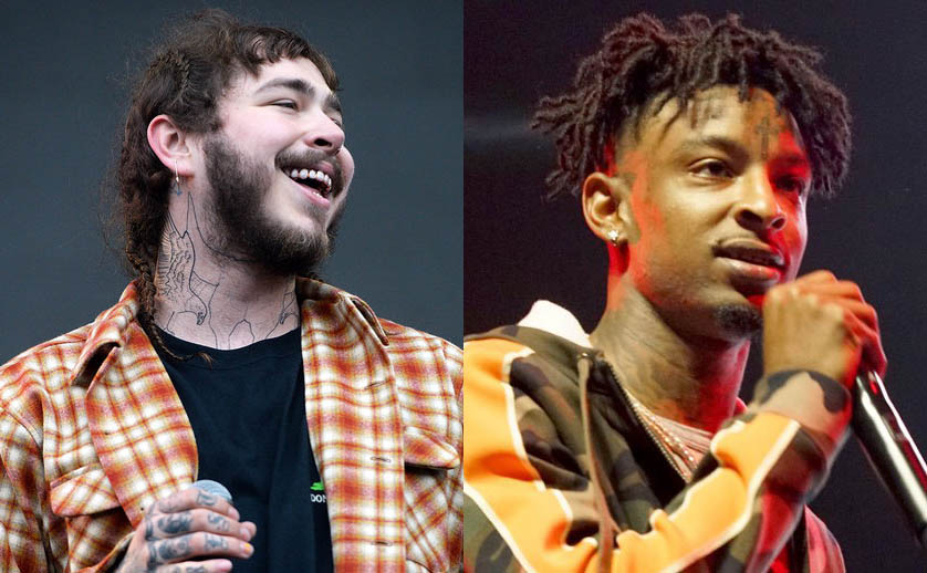 Post Malone & 21 Savage's 'Rockstar' Is the No. 1 Song in America