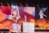Taylor Swift performing at Allegiant Stadium in Las Vegas, Nevada, photo by Dan DeSlover